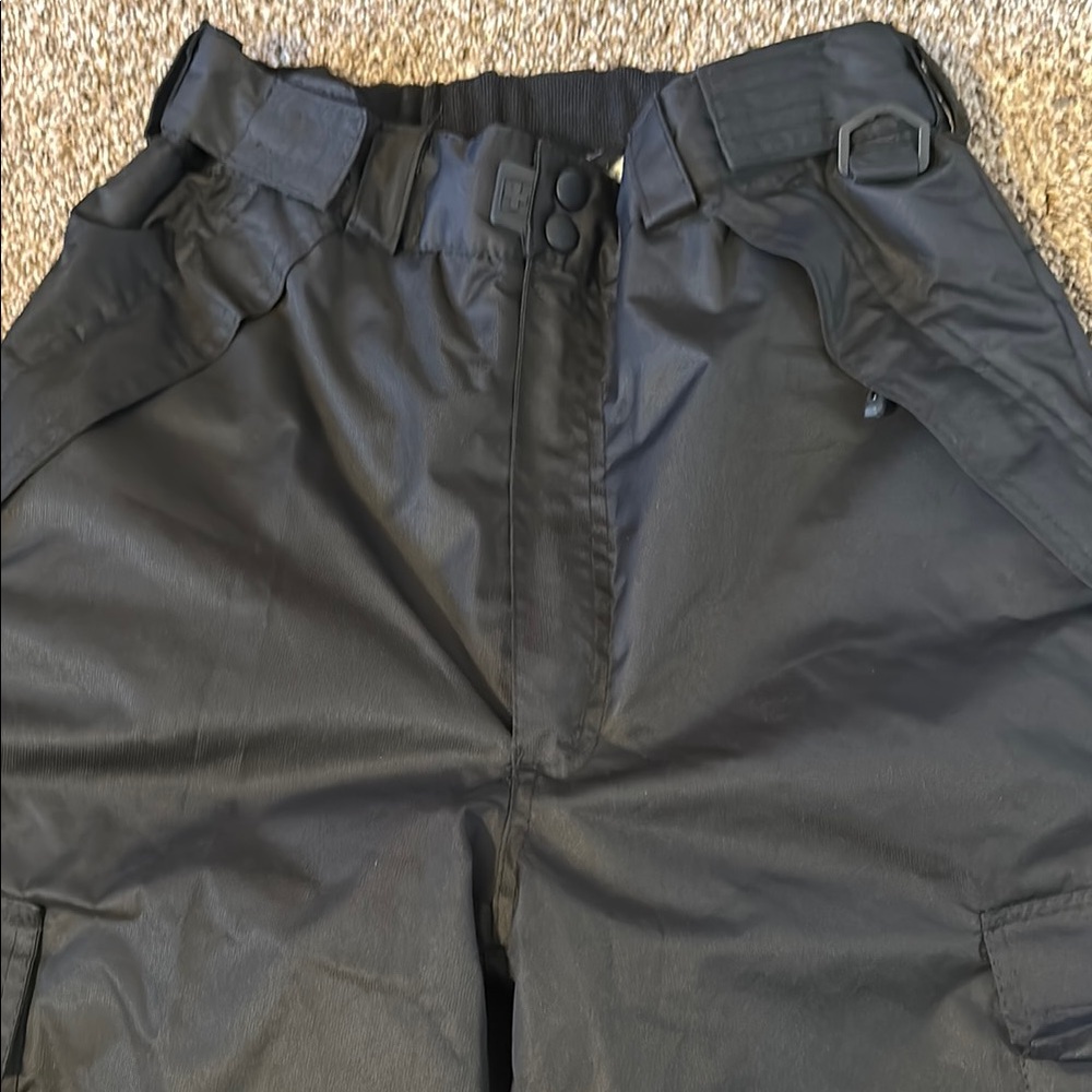 Black Swiss Tech Snow Pants Size 28-30